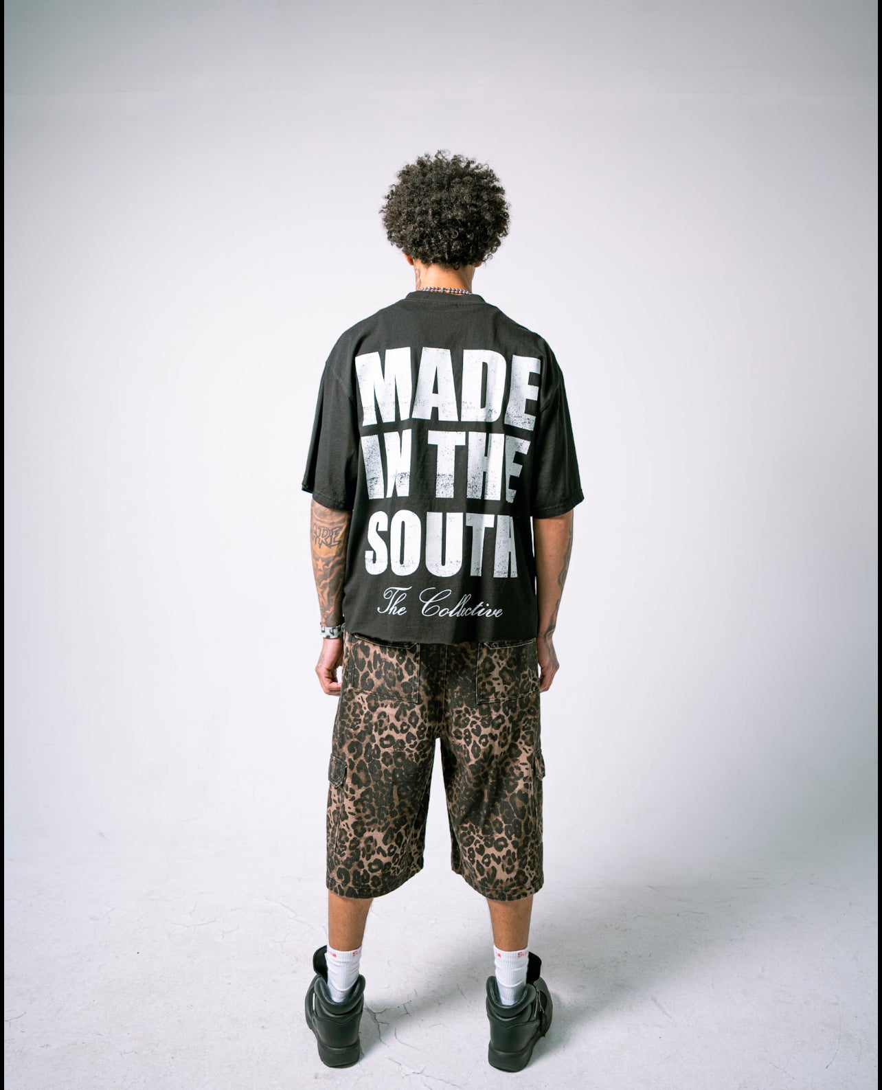 Cup tee Black/White