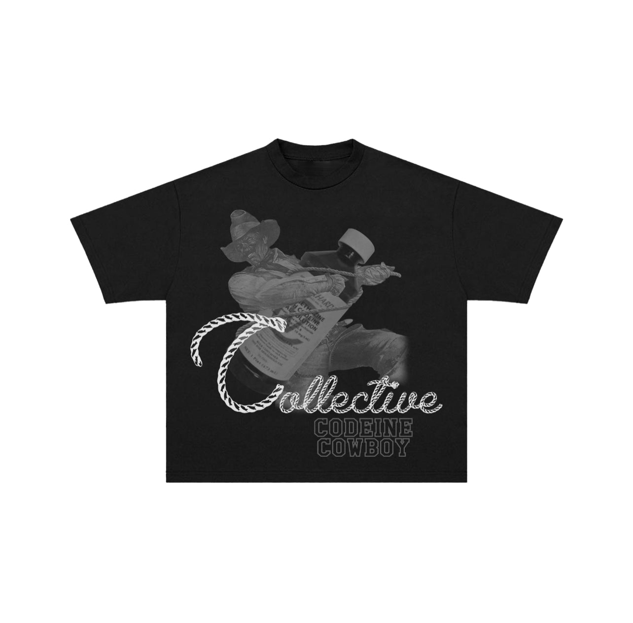 Codeine Cowboy Tee (Black)