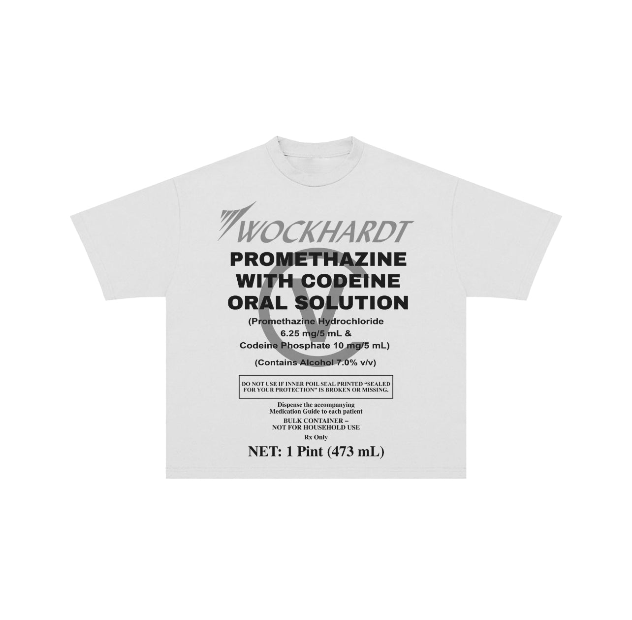 Wockhardt tee Label (White)