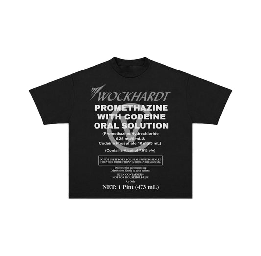 Wockhardt tee Label(Black)