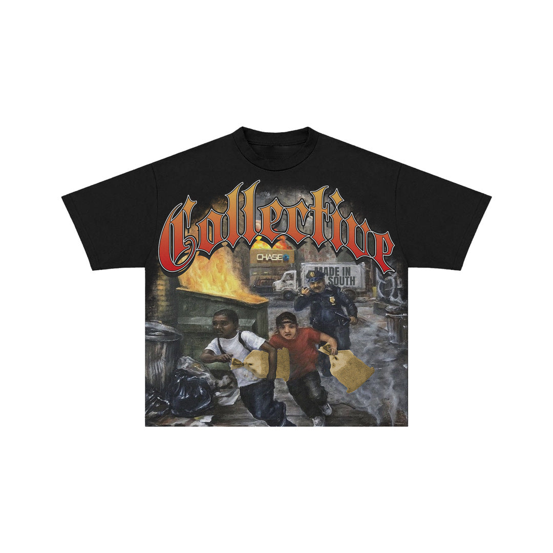 Chase The Funds Tee Black