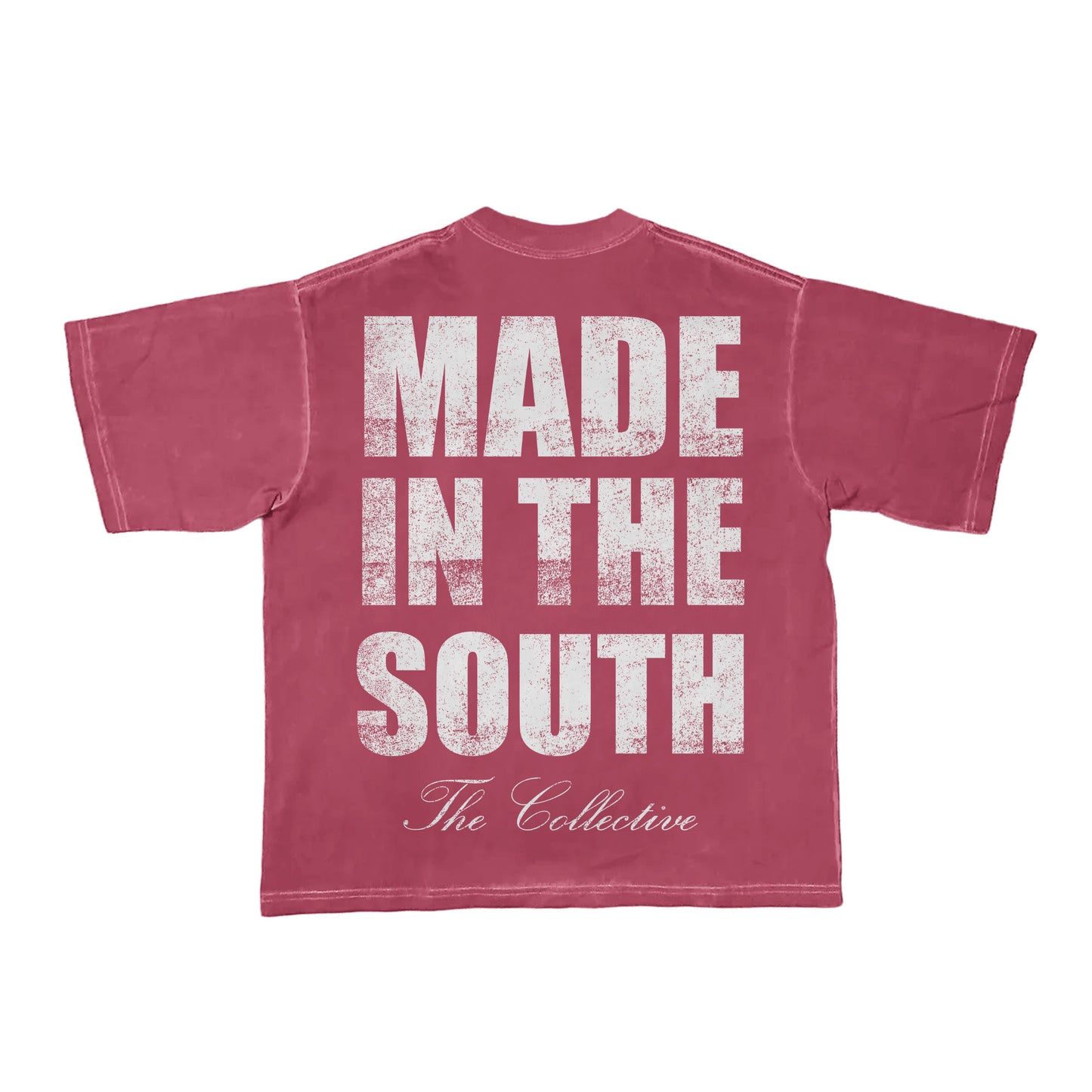Cup Tee Maroon/White