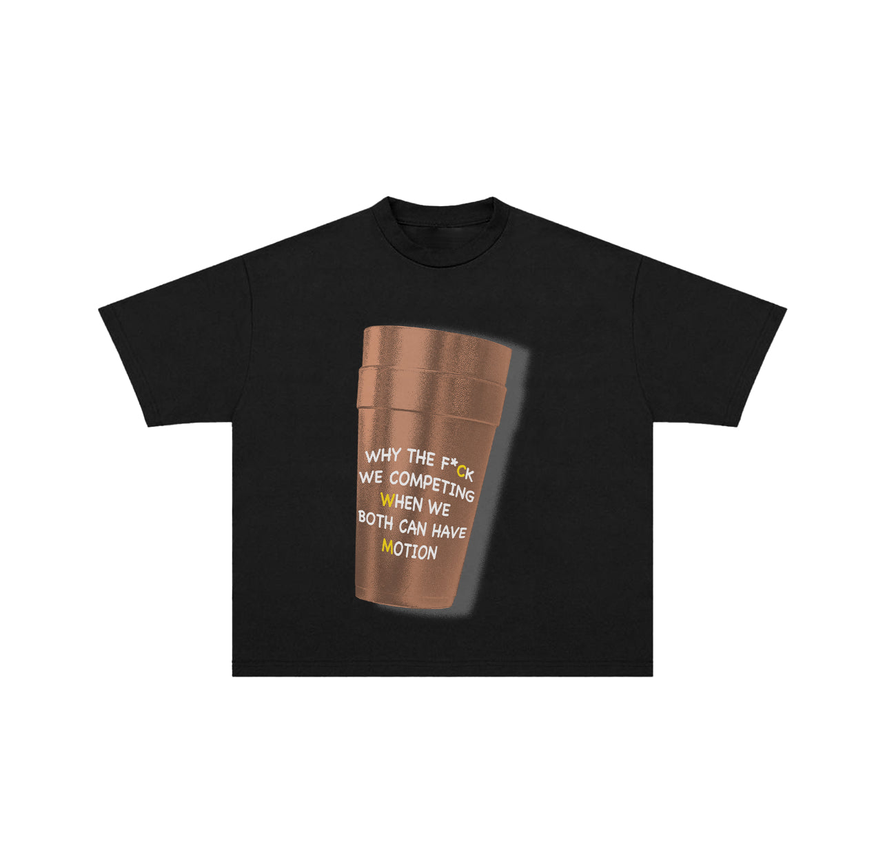 Cup Tee B/Brown