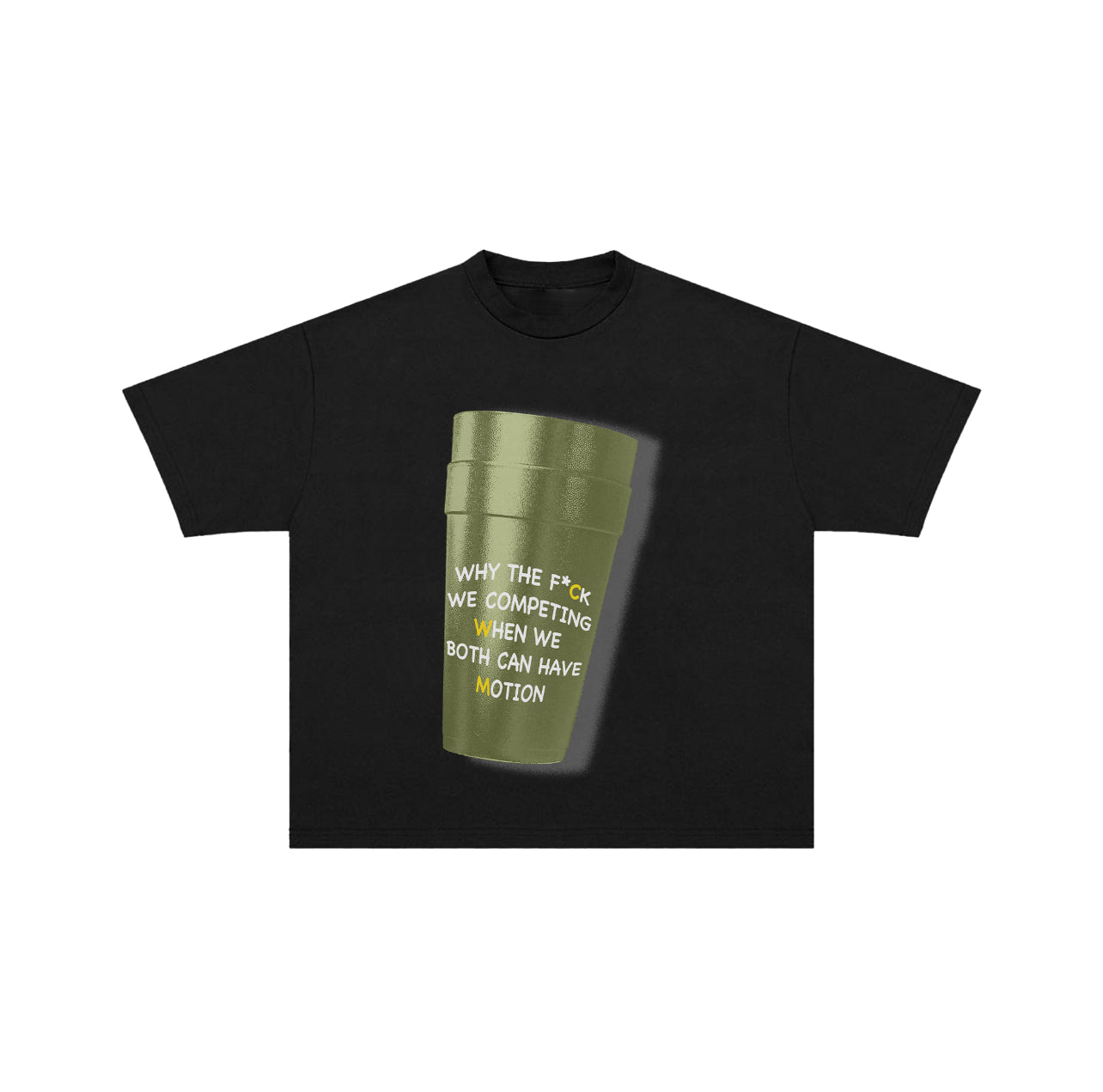 Cup Tee B/Olive