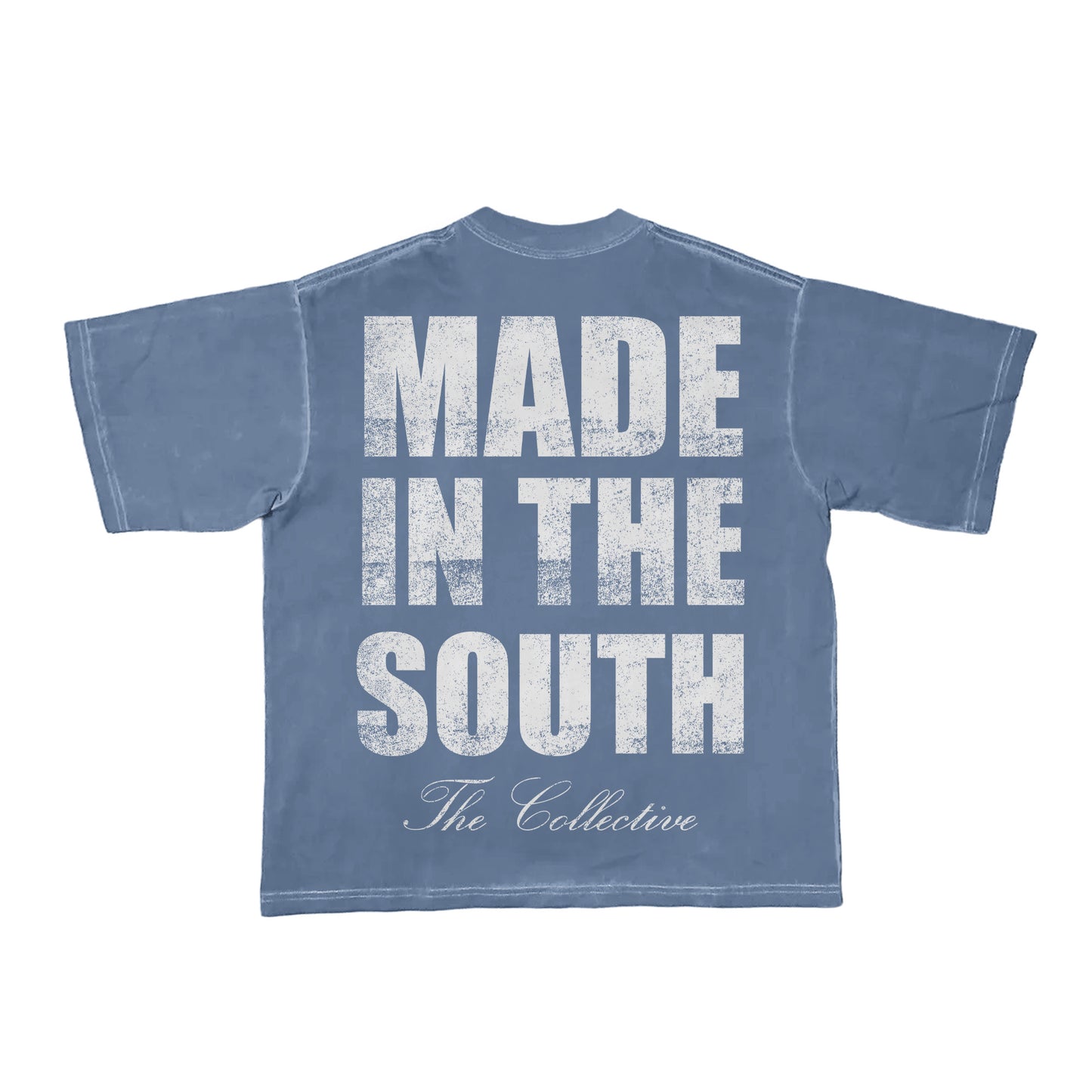 Cup tee Blue/White