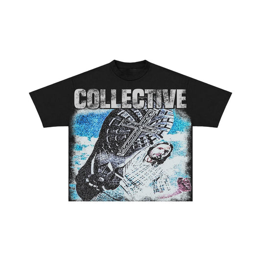 Walk With Gods Black Tee