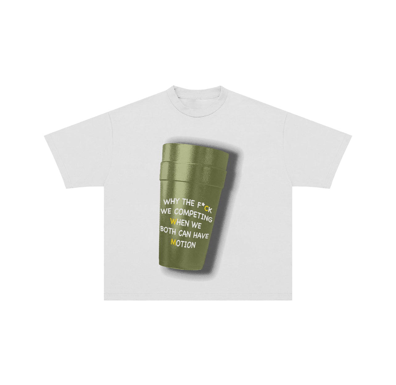 Cup Tee W/Olive