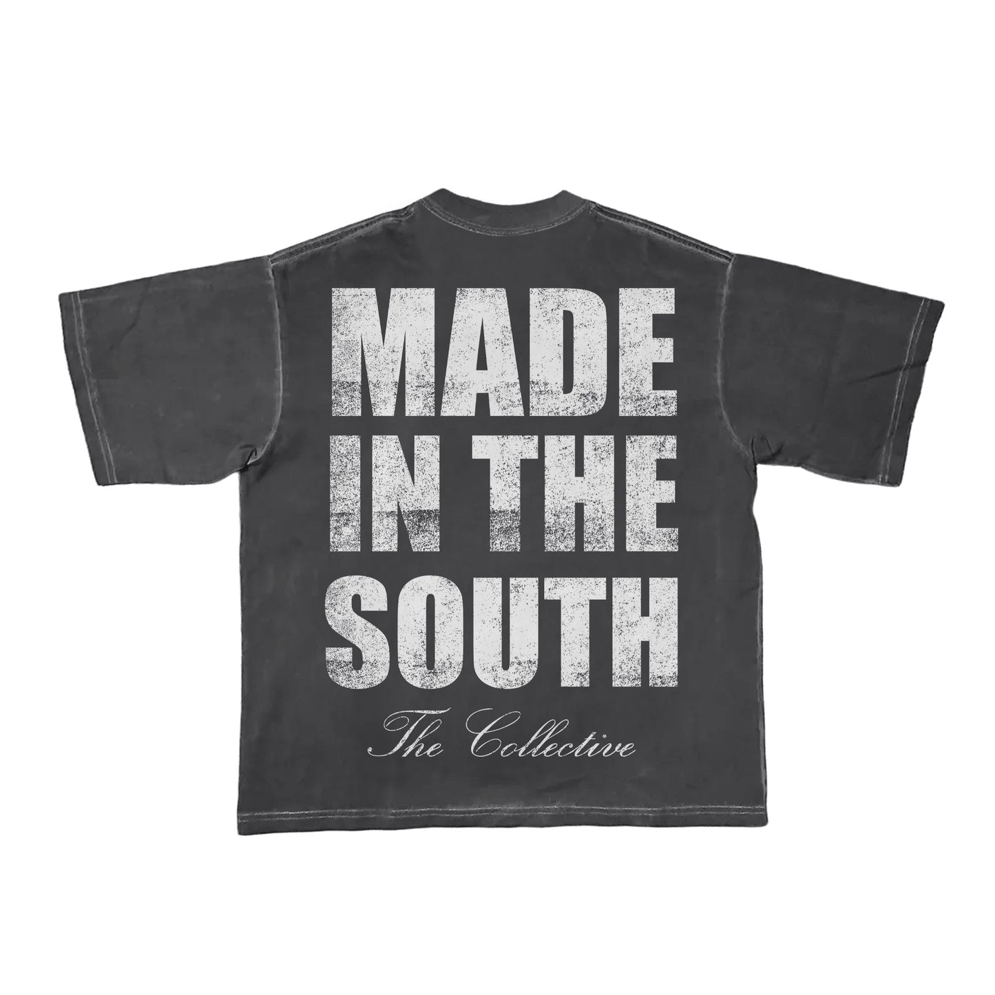 Cup Tee Dark Grey/White